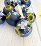 Sunflower Angel Christmas Bauble