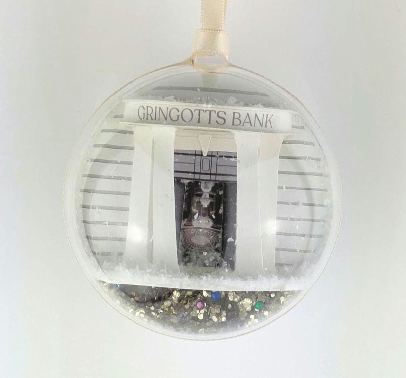 Wizard goblin bank - bauble decoration