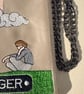 Embroidered Tarot inspired - The Finger - Velour  - Image 5