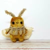 Vintage Gold Christmas Moth