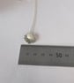 Silver moulded daisy pendant necklace - Image 6