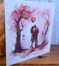 C4956   With Love on Valentine's Day  Card - Image 2