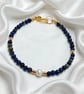 Blue Tigers Eye Bracelet
