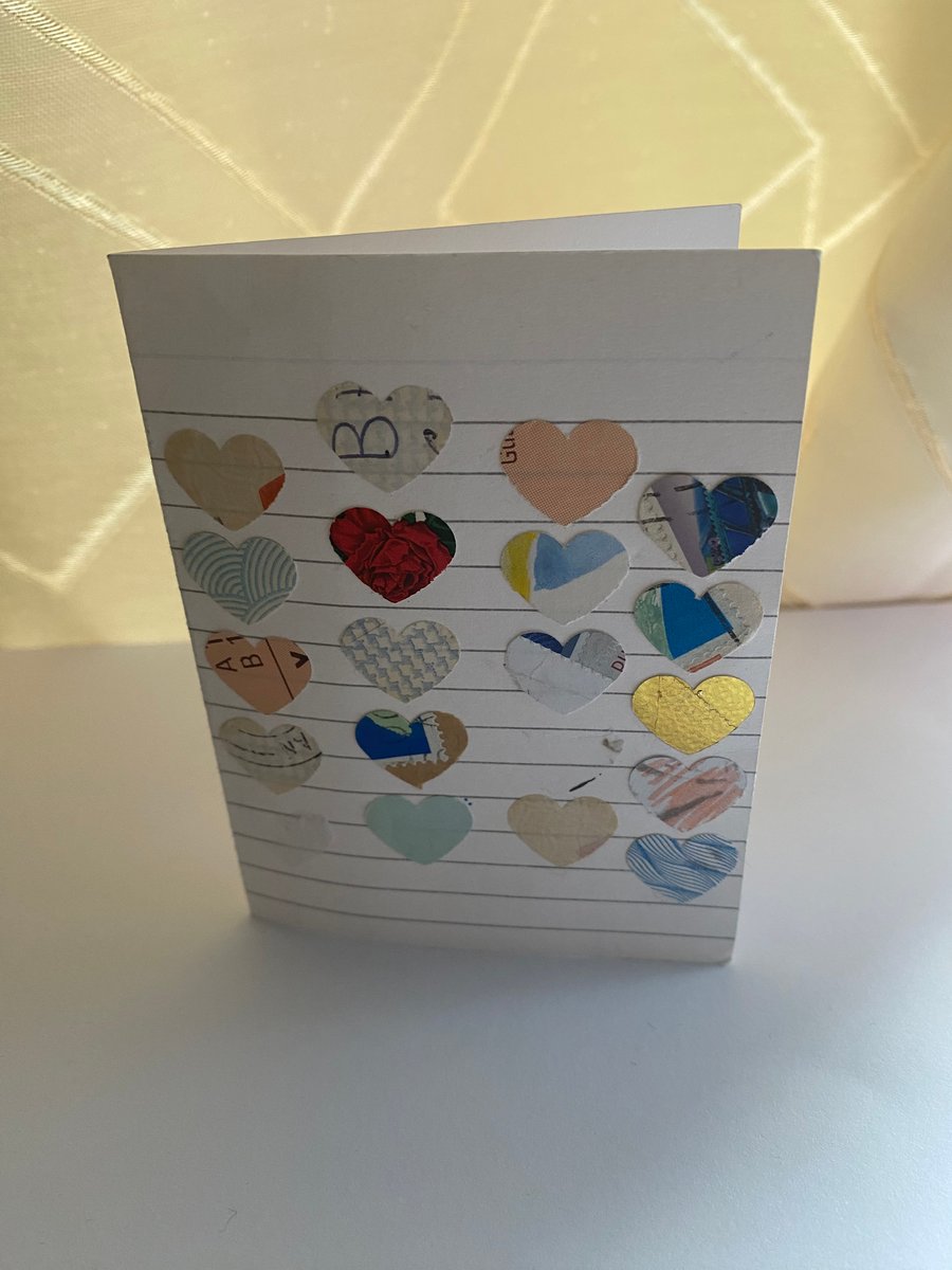 In love with almost everyone card inspired by the band Love