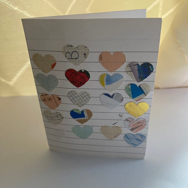 In love with almost everyone card inspired by the band Love
