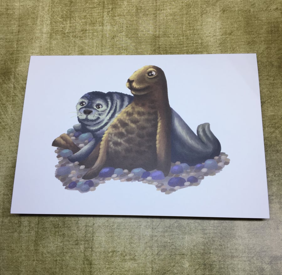 Seals Post Card