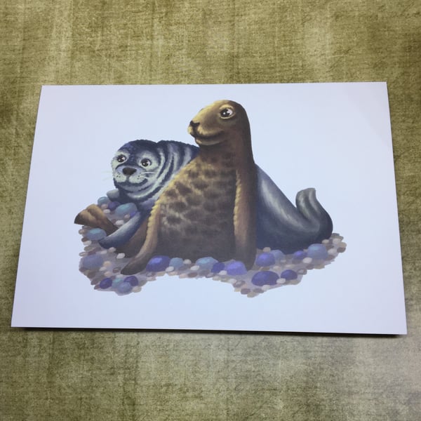 Seals Post Card