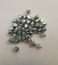 Destash 4mm czech glass bicone beads - Image 4