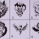 Jagua Semi Permanent Tattoos