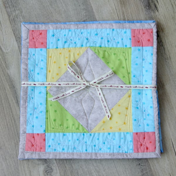 Square in a Square Patchwork Placemats (set of four)