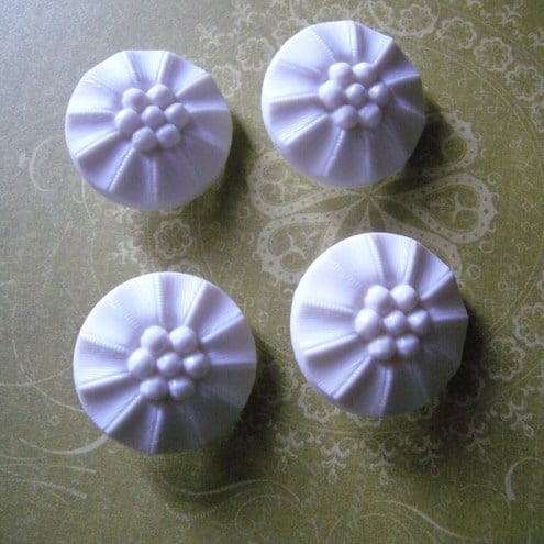 5 Sculptural Buttons