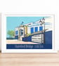 Chelsea Stamford Bridge travel poster print by Susie West - Image 2