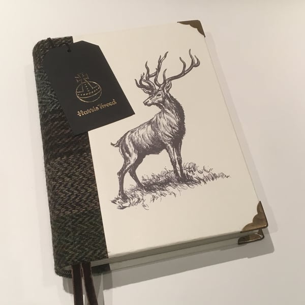 Harris Tweed Stag Journal