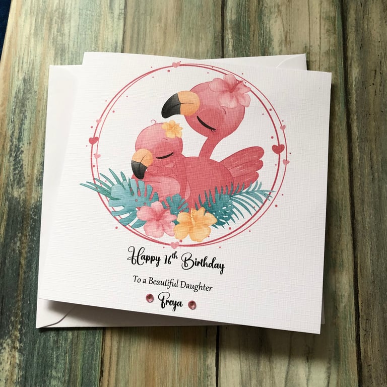Birthday Card for Mum, Granddaughter, Grandma, Sister, Daughter, Girlfriend etc