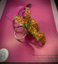 Flower ring on sterling silver base - Image 5