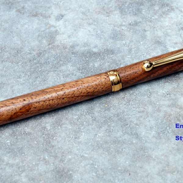 Stylus Tip Slimline pen in English Walnut