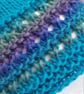Handknit chunky wool hat and cowl set SM - Image 4