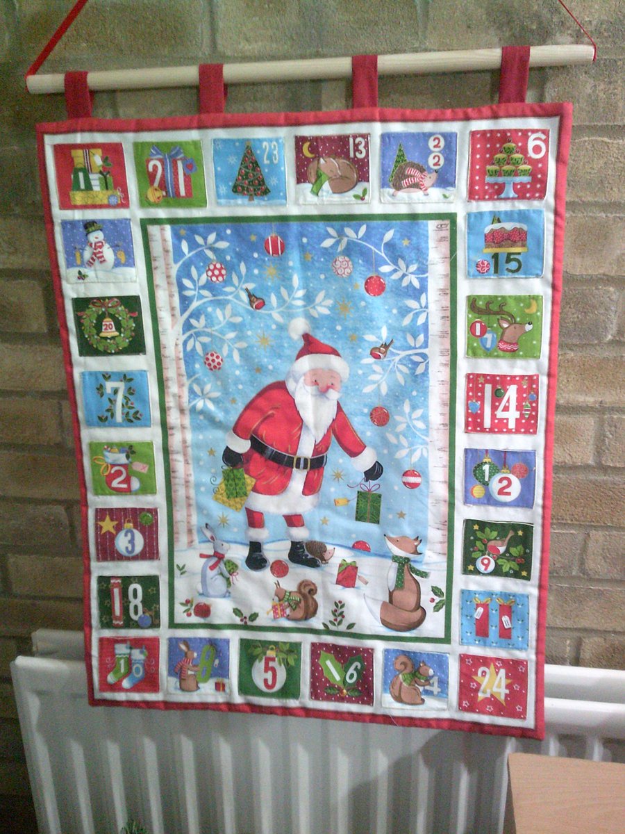 Santa and His Animal Friends Advent Calendar