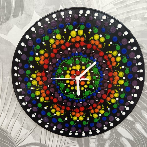 Hand painted Clock