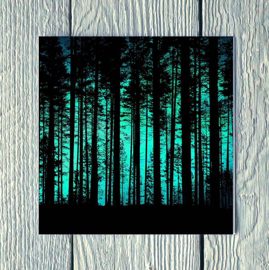 Rhythm of the Trees, Greetings Card