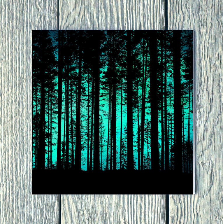 Rhythm of the Trees, Greetings Card
