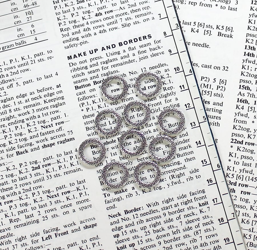 ALLIGATOR Simply Solid knitting markers