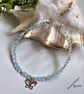 Designer Sky Blue Topaz Butterfly Sterling Silver Bracelet  - Image 7