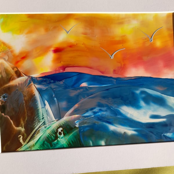 Encaustic wax Art 