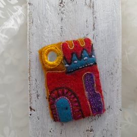 Textile Brooch