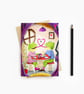 Frogs in Love Card - Greeting Card - Blank Inside 