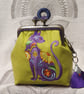 The Flower Power Cat Coin Purse - Image 1