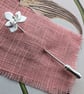 Silver Orchid Flower Pin - Handmade Silver Flower Brooch  - Image 1