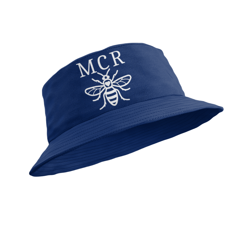 Manchester Bee Bucket Hat - Colour Varations MCR Bee Design