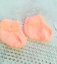 Baby's Knitted Bonnet Mittens and Booties Set for Baby, Baby Shower Gift - Image 3