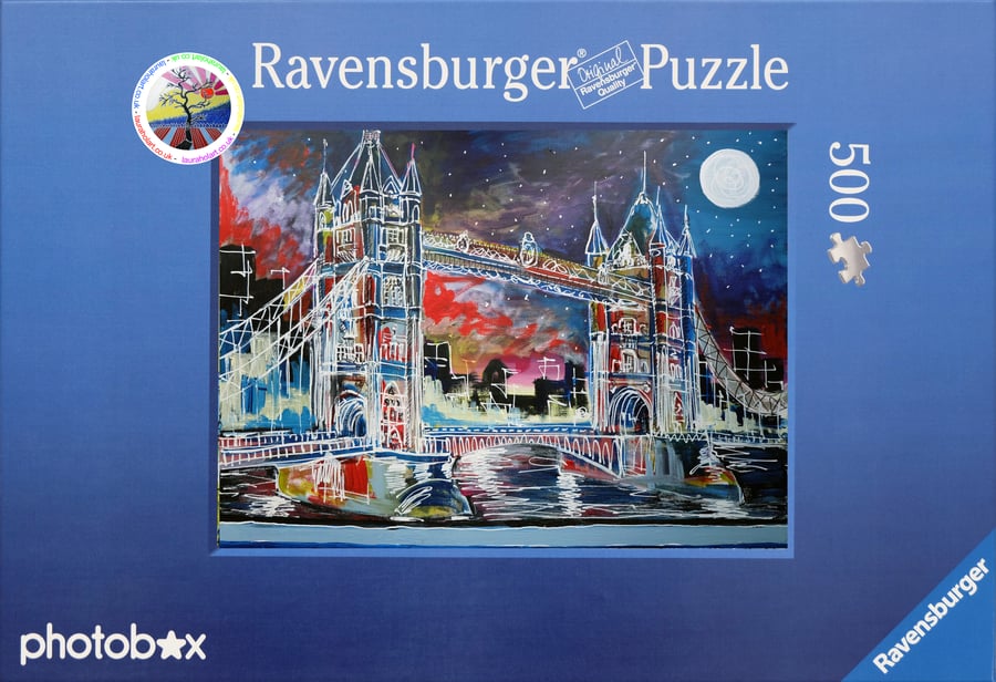 Goodnight Tower Bridge 500 Piece Puzzle 