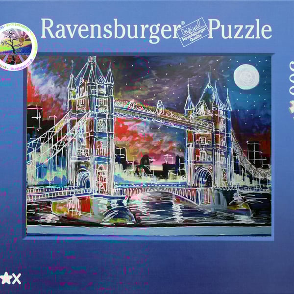 Goodnight Tower Bridge 500 Piece Puzzle 