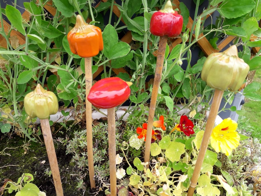  Cane Tops - Handmade for your Bamboo Sticks