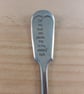 Upcycled Silver Plated Rock Music Themed Engraved Table Fork (SPM052601)