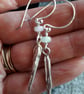 Ethiopian Opal Earrings Sterling Silver sale - Image 3
