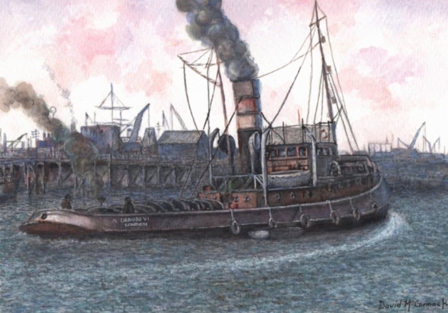 ORIGINAL - Thames Tug Boat