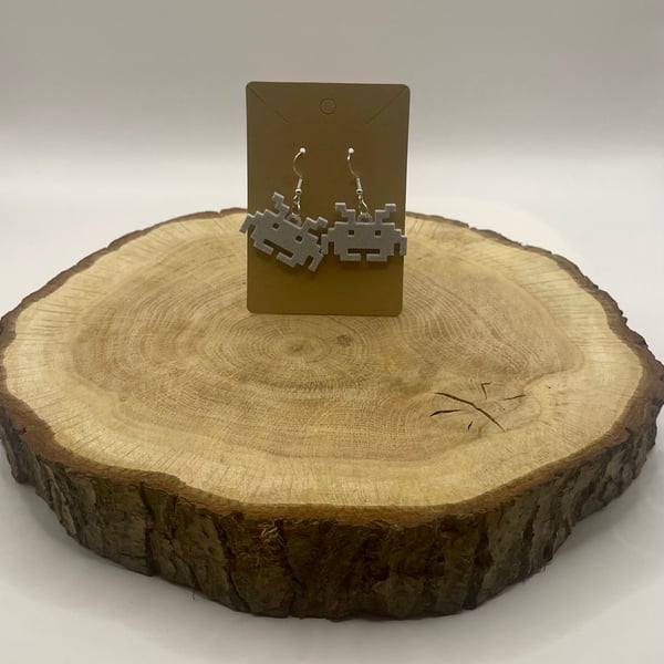 Space Invaders Earrings