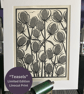 Linocut Print - Teasels - Seedhead Print - Limited Edition