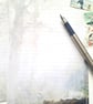 Spirit Animal Tiger Letter Writing Paper, A5 Handmade Stationery, 10 sheets - Image 5