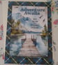 Vintage-style Congratulations card - Celebration card - Adventure card