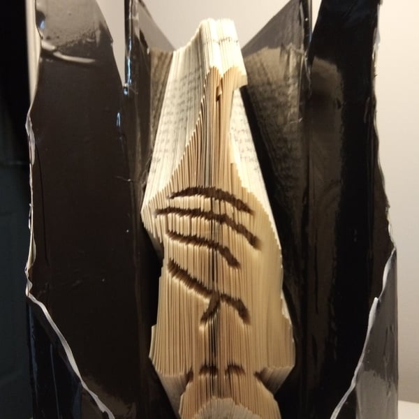 Sleeping Bat COMBI Book Folding Pattern - EMAILED PDF PATTERN