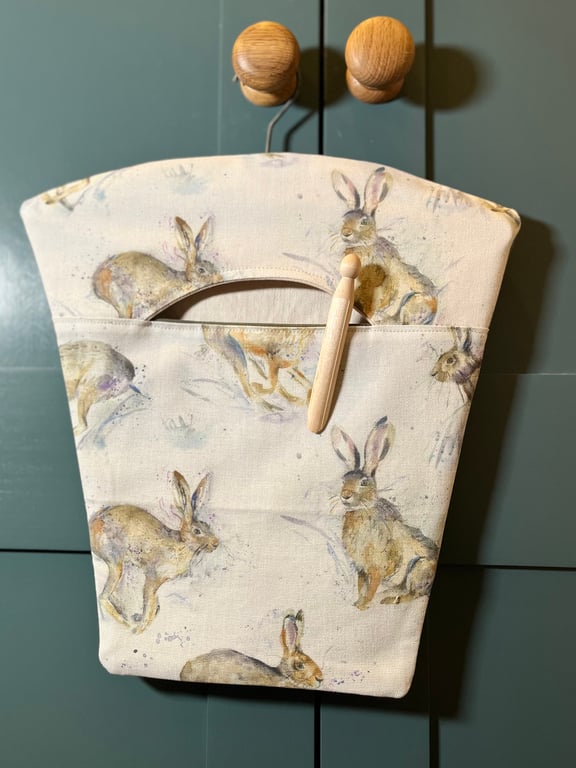 Hares Peg Bag