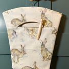 Hares Peg Bag