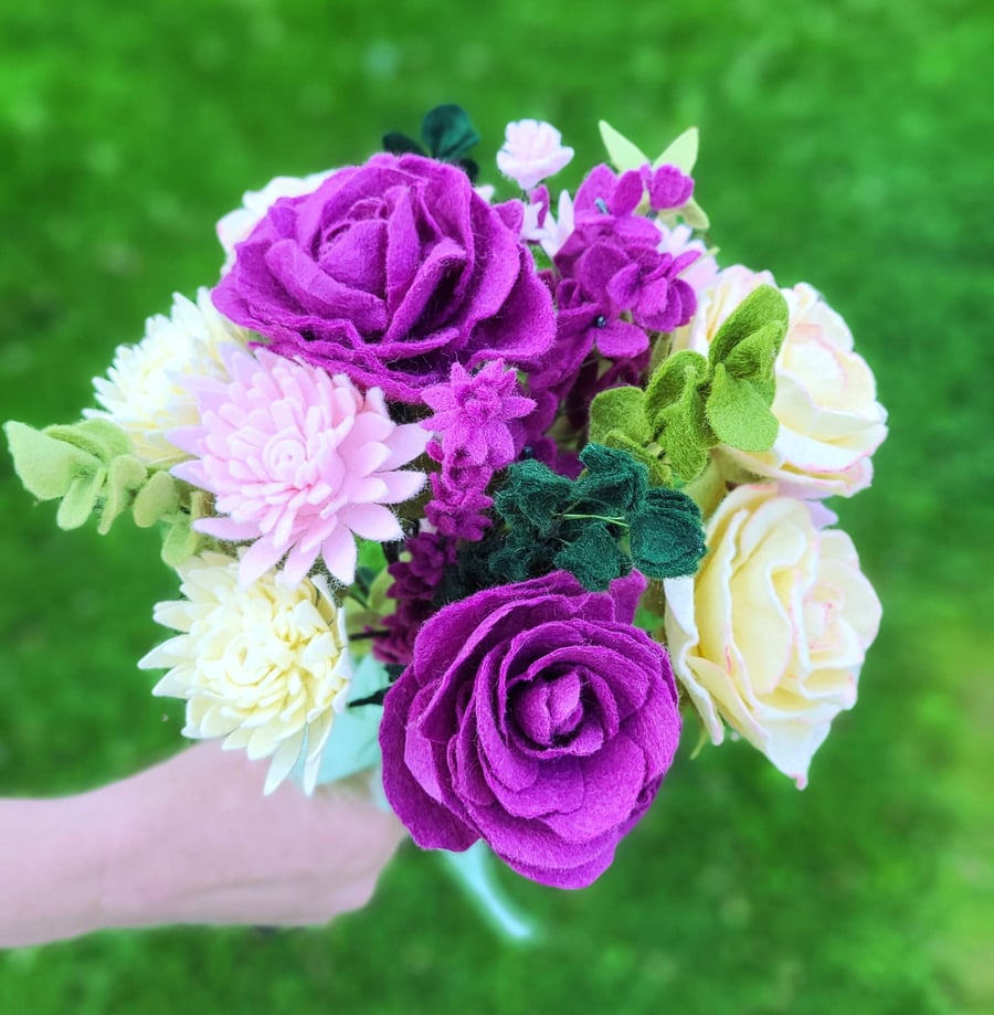 Custom bridal bouquet