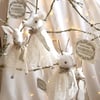 Snow Deer Hanging Christmas Decoration
