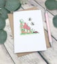 Toadstool Garden Card - Blank Card - Birthday Card - Any Occasion - Image 8